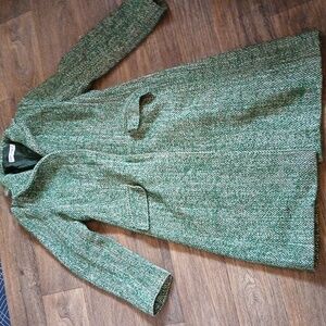 Vintage DOLCE & GABBANA Virgin Wool Trench Coat. Made in Italy
